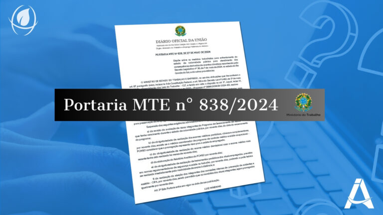 Inundações RS: Portaria MTE nº 838 oferece suporte fundamental